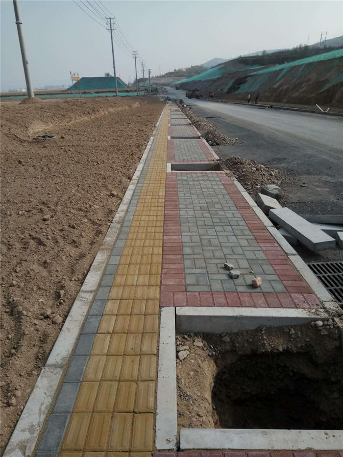 西宁市生物园二期道路面包砖铺装.jpg